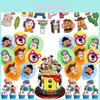 Disney Toy Story Buzz Lightyear Banner de Festa de Aniversário Suprimentos Conjunto Para Crianças Decoração Vibrante e Festiva