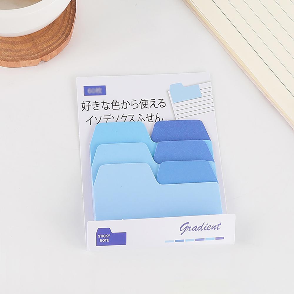 

Colorful gradient index stickers, creative multi-color office account notes, fashionable message notes, and sticky notes
