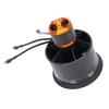 50mm Potrubní ventilátor Maximální tah 850g Elektrický potrubní ventilátor s 4000KV bezkartáčovým motorem s přepínačem řídicí desky