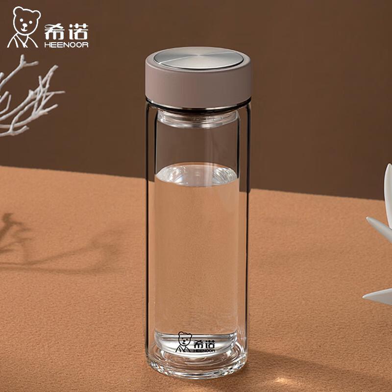 Zhi Shi Double Wall Insulated Glass Cup
