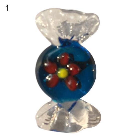 

Високоякісний міні-вінтажний барвистий цукерковий орнамент Антив янучий компактне скло 1