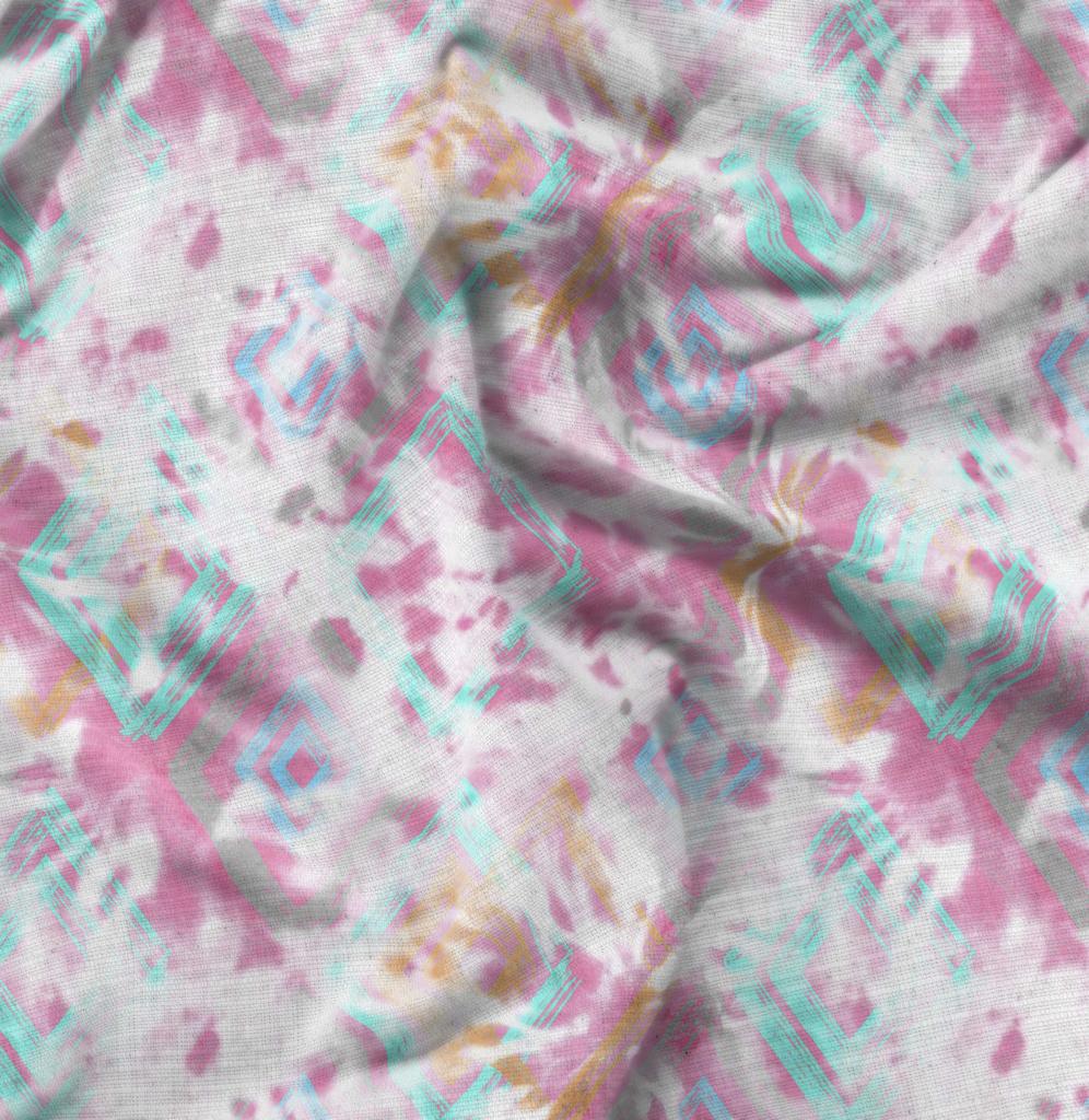 Soimoi Floral Print, Silk Fabric, Decor Sewing Fabric by The Yard 42 Inch Wide,  Decorative Fabric for Shirts Suits Ties,