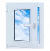 Weiße PVC-Fenster 50x60 Links 500x600 mm Dreh-Kipp, Zweifachverglasung