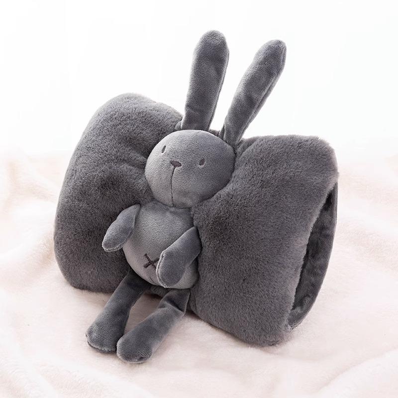 Electric Plush Hot Water Bottle: Washable, Cute Warm Baby Compress Bag & Hand Warmer