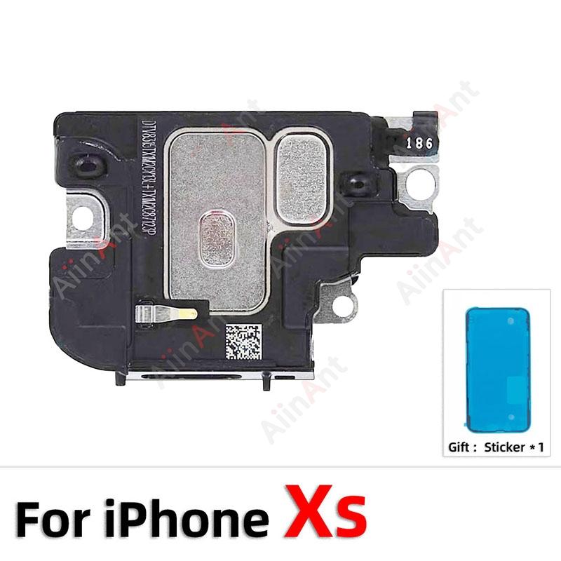 Waterproof Sticker +Flex For iPhone 11 Pro X Xr Xs Max 6 6s 7 8 Plus SE Bottom LoudSpeaker Buzzer Ringer Loud Speaker Flex Cable