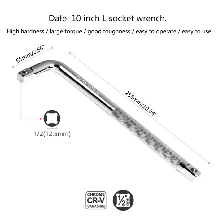 Klucz płaski typu L Wszechstronne i trwałe narzędzie 1/2"/1/4"/3/8" do zestawów nasadek