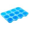 12 Loch Antihaft Kuchen Pudding Form Backwerkzeug Mini Muffin Silikon Runde Form DIY Cupcake Keks Fudge Backform