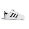 adidas Originals Superstar Abrasion Resistant Abrasion Resistant Low Top Toddler Shoes White Black Gold BB9076