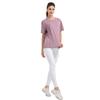 Women's Quick-Dry Breathable Fitness T-Shirt - Short Sleeve, Moisture-Wicking, Ideal for Running & Yoga
