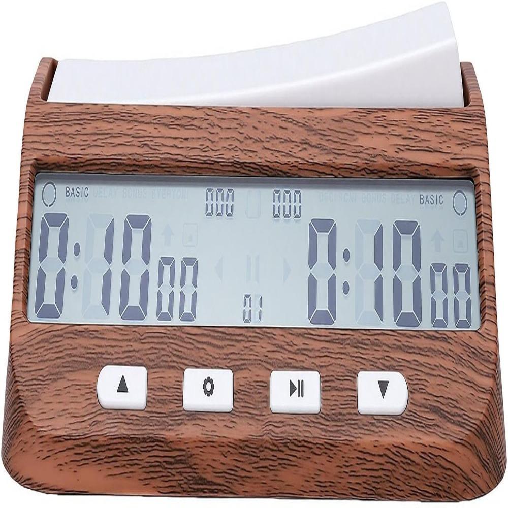 ABS Material Chess Timer Multifunctional Game Timer Compact Board Game Clock for Board Games