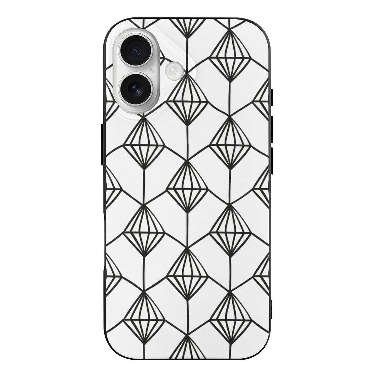 1 Pack For iPhone 17 Series TPU Phone Case Glossy Matte Soft Design, Daily Protection IPHONE-17