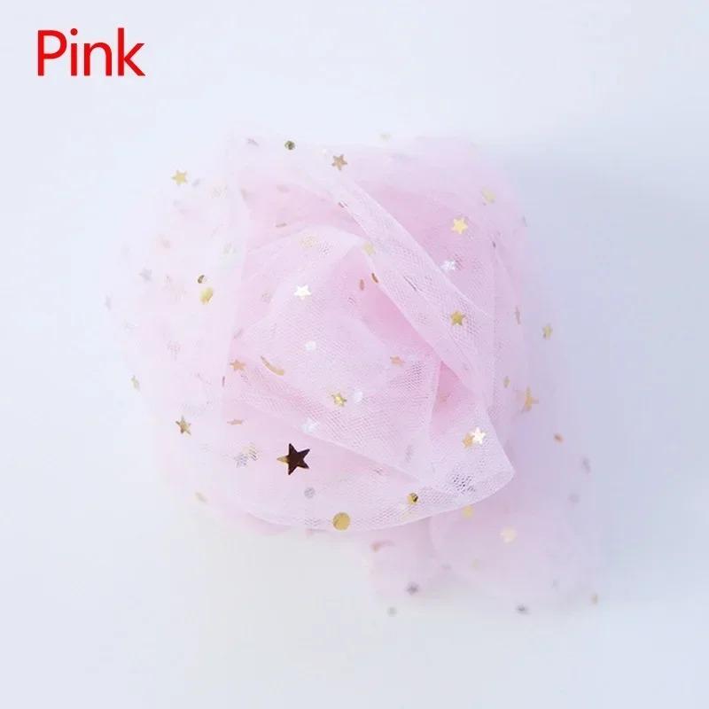 Summer Fashion Candy Color Thin Mesh Tulle Ankle Socks Transparent Elastic Mesh Shiny Stars Moon Fishnet Socks