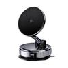 Magnetic Car Phone Holder with Suction Cup and Dashboard Mounting