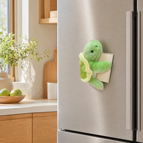 Magnetic Plush Toy Cute Stuffed Animal Fridge Magnet Strong Magnet Decor