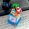 New Doraemon Building Blocks Cartoon Assembly Handmade Diy Night Light Decoration Room Decoration Children Birthday Gift