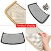 For Mercedes W164 W166 W251 Car Seat Back Panel Leather Backrest Storage Pocket Cover Accessory For Benz ML GL R GLE GLS Class