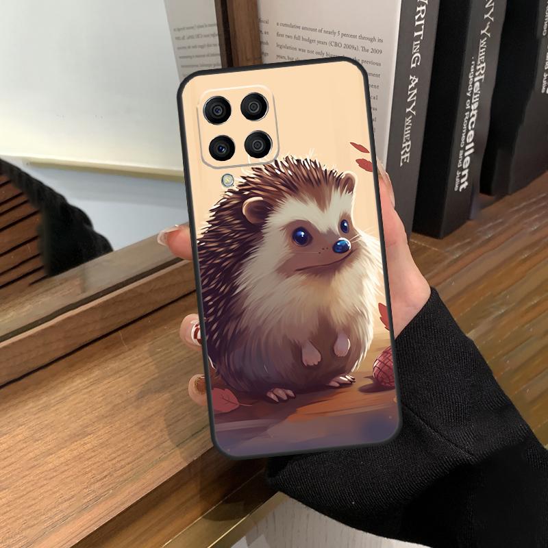 Cute Little Hedgehog Case For Samsung Galaxy M13 M53 M51 M31 M11 M14 M34 M54 M12 M32 M52 M16 M36 M56 M15 M35 M55