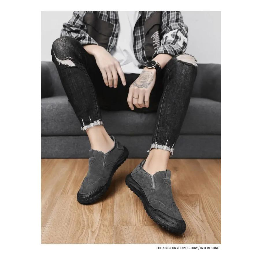 2025 Herren Loafer Schuhe, Atmungsaktive Bequeme Rutschfeste Slipper, Herren Laufschuhe, Frühling und Sommer Modische Herrenschuhe