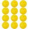 12 Packs 26 Holes Indoor Pickleball Balls for Indoor Court