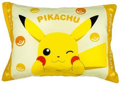 MORIPiLO Almofada Morishita Pokemon Pikachu 40x30cm Lavável com Capa Pelúcia Almofada Produtos de Personagem Pokemon Amarelo 4621238 Infantil Aprox.