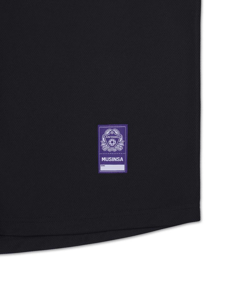 Fcanyang [Fc Anyang X Musinsa] 2026 Baseball Jersey Black
