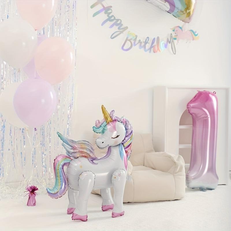3D Standing Unicorn Foil Balloon