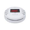 2 In 1 Smoke Carbon Monoxide Alarm Detector Dual Sensor with LCD Display Screen for Hotels Office