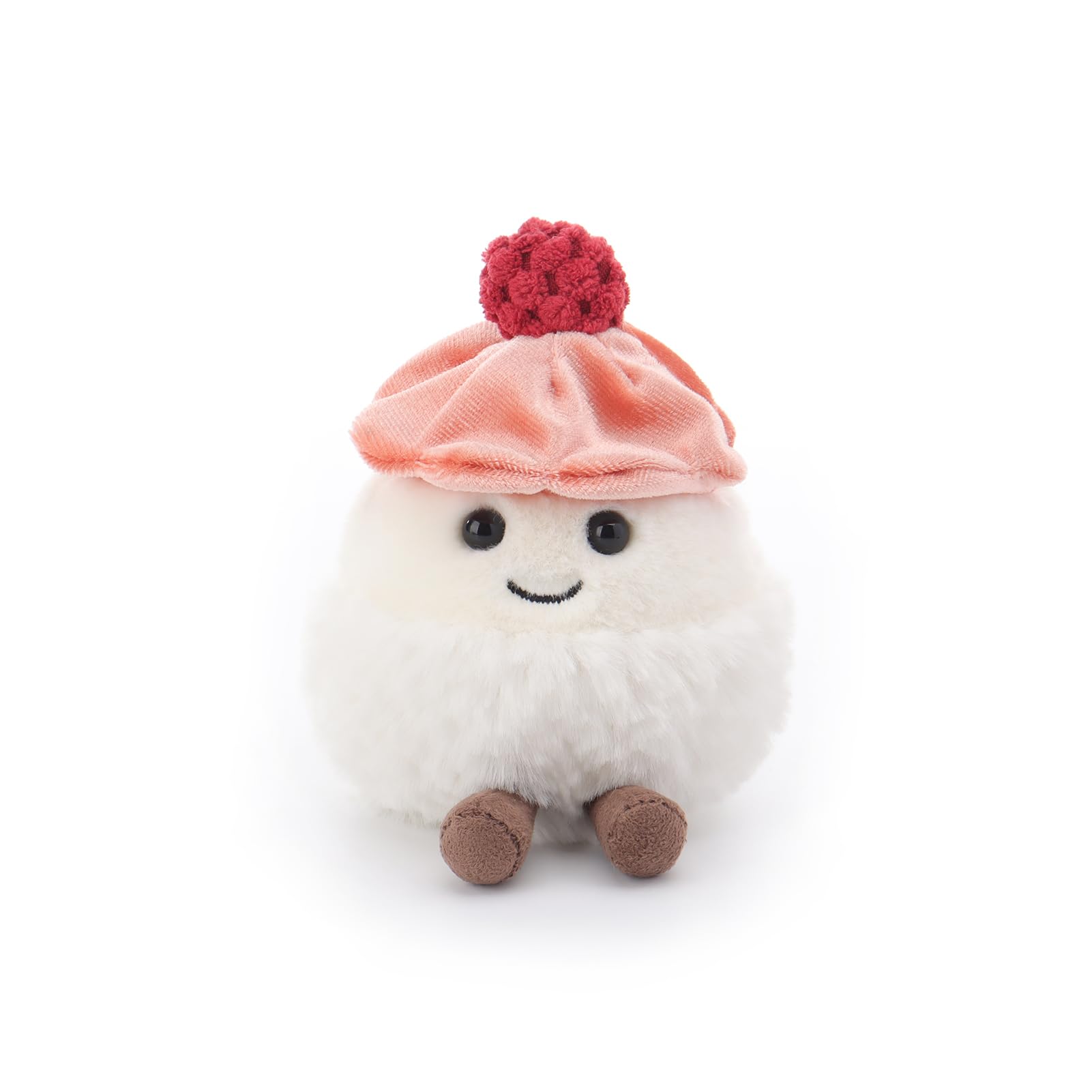 

Абрикосове Ягня Малиновий Мочі Плюшева Іграшка для М якого та Пухнастого Малинового Мочі для Дівчаток та Дітей 11 см, Мила, Хлопчики,