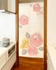 Noren Kobo Noren Long Room Western Floral Rose 85 X 170 Line 10591 Tapestry, Divider/Privacy Screen, Half-Length Curtain, Pattern, Design, Cm, Rose,