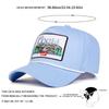 Casquette de baseball à cinq panneaux patchwork brodée avec lettre pour homme Paysage naturel Chapeau de loisirs pare-soleil d'extérieur Printemps Automne Voyage Tourisme Vacances à la plage