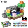 Source Factory 60 Models My Magnetic World Magnetic Block Theme Set Diy Build Magnetic Building Block Toys