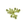 Piante Foglie Mattoncini Casa Giardino Fogliame Accessori Costruzione Fai-da-te Assembla Mattoni 2417 2423 Compatibile con