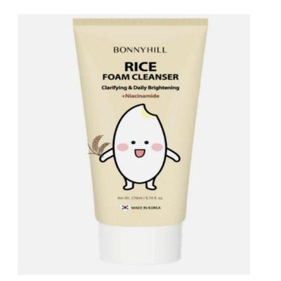 Rice Foam Cleanser 170ml – Gentle Moisturizing Facial Cleanser