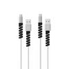 Universal Silicone Spiral USB Charge Cable Cord Protector Saver Cover for iPhone