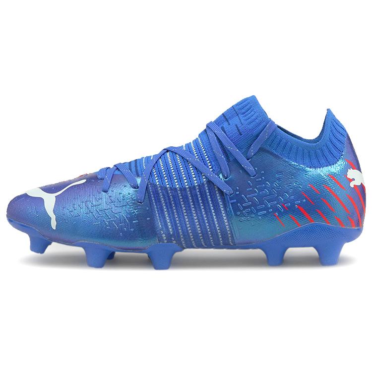 New Puma Future Z 1.2 FG/AG Soccer Cleats Blue/Red/White 106476-01
