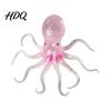 Handheld Stress Reliever Mini Glitter Octopus Squeeze Toy, Simulated Relief Sea Animal Fidget Toy Soft Shaped for Relaxation
