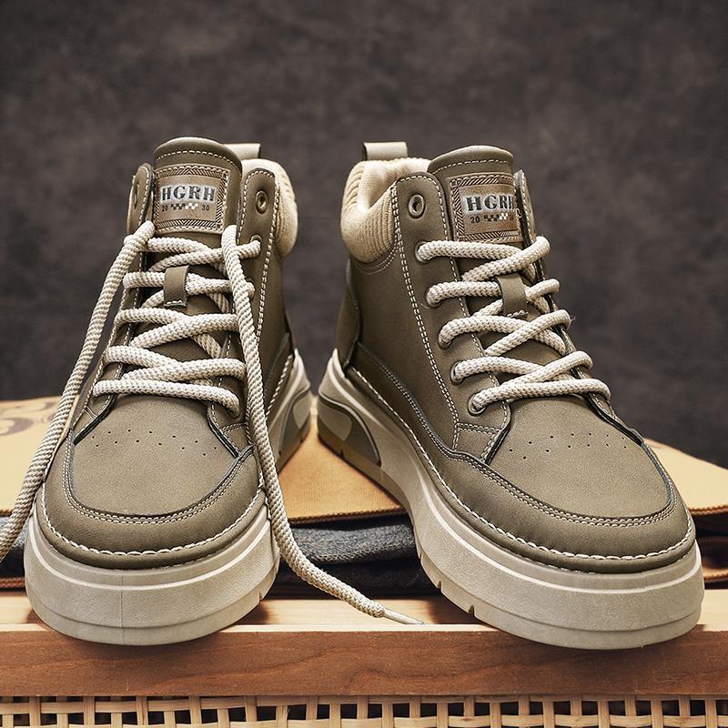 Men's outdoor high-top Martin boots trendy new versatile platform fashion casual board shoes men's trend