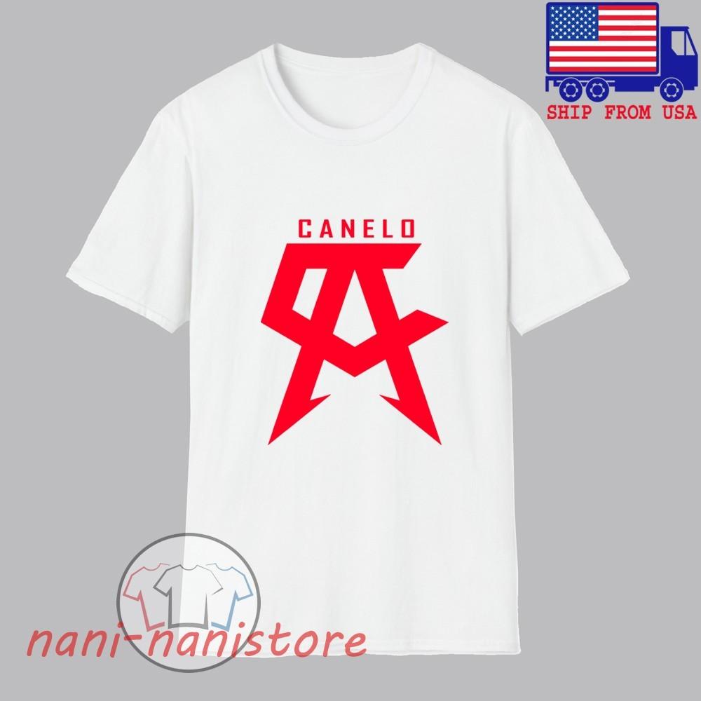 SAUL ALVAREZ CANELO Boxing Champion Men#039;s White Size S5XL Unisex T-Shirt S