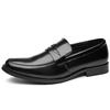 British Penny Loafers New Charm Business Black Brown Shoes For Men Designer Formal Wedding Prom Dress Homecoming Footwear