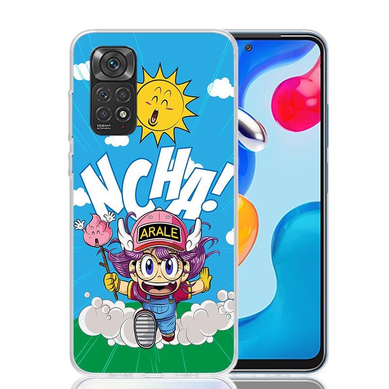 Dr Slump Arale Anime Phone Case For Xiaomi Redmi Note 15 14 13 12S 12 Pro Plus 11S 11E 11 11T 10S 10 Art Soft Pattern Cover Redm