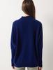Women's High Neck Batwing Sleeve Knit Wool Sweater - Cozy Winter Style