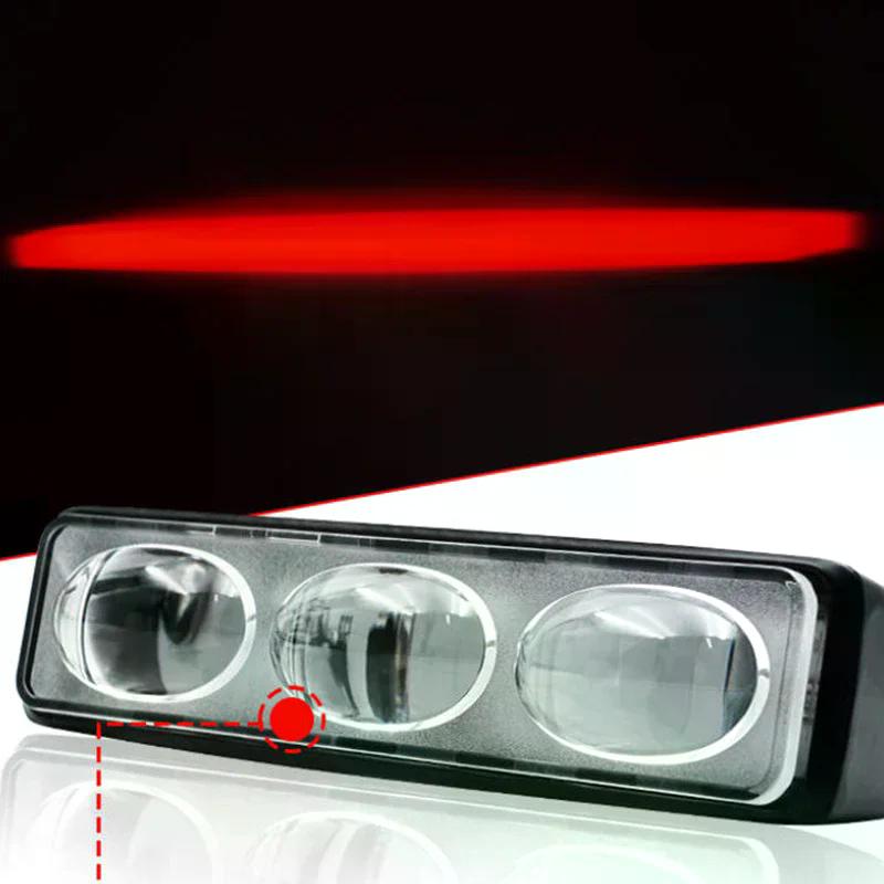 

LED Forklift LightsTruck Safety Work Light Bar Red Flood Beam Danger Zone Warning Lamp Side Line Marker Lights