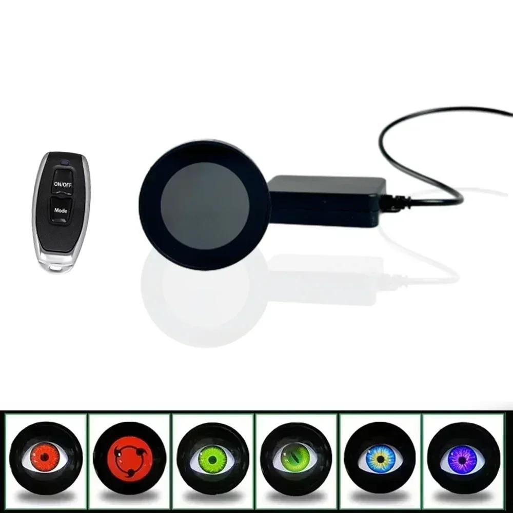 

12V Remote Control Eyes Dynamic Devil Eyes LED Car Lights 2 Inch Retrofit Kits Headlight Assembly Auto Accessories Bi Led Lenses