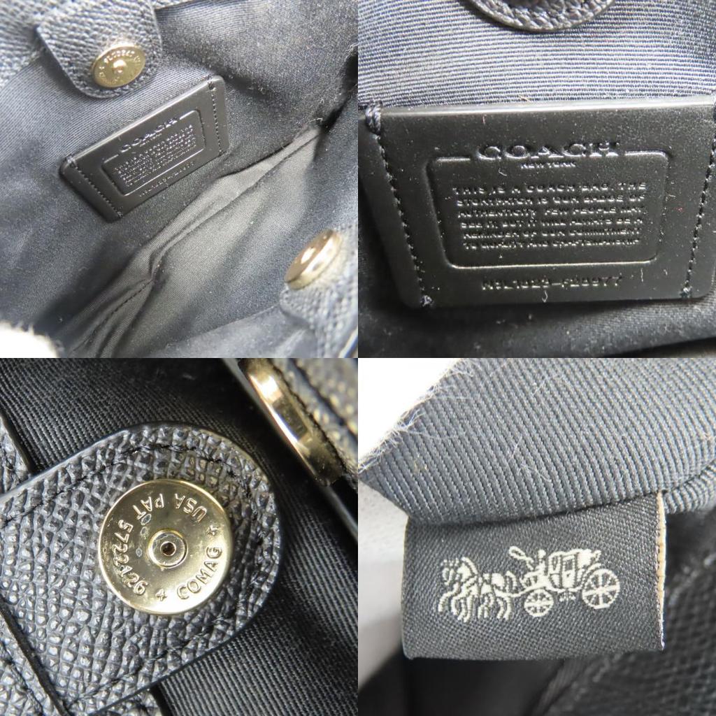 Použitá kabelka COACH F28977 kůže černá mini