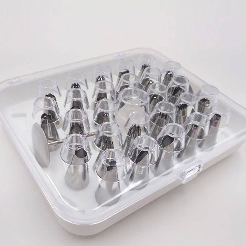 

26-Piece Stainless Steel Baking Decorating Nozzle Set