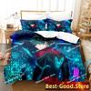 Anime My Hero Academia Bedding Set Printed single Comforter Quilt Bed Cover Duvet Cover Pillow Case 3 Pieces Set Kids Adult Size