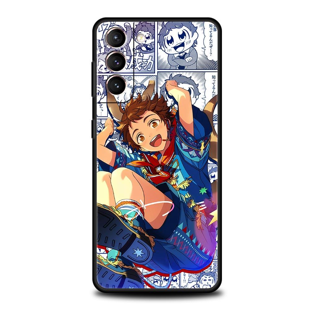Husa de telefon Anime Ensemble Stars pentru Samsung Galaxy S24 S23 S22 S20 Ultra S21 FE 5G S10 S9 Plus S10E Husa din silicon moale