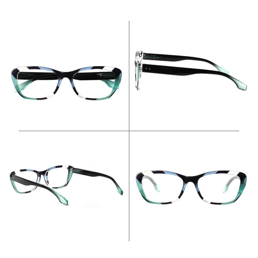 TUREZING Reading Glasses Spring Hinges HD Lenses for Men Women High Quality Decorative Prescription Eyewear