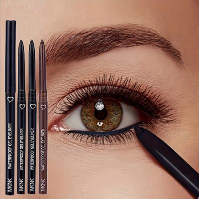 Premium Smooth Gel Eyeliner Pens Long-Lasting, Waterproof & Smudge-Proof for Easy Application