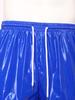 Herren Zweilagige Badeshorts Kordelzug Elastischer Bund Wasserdicht Fitness Schwimmen Sportshorts